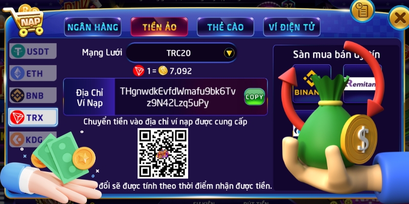 Ưu điểm tính năng nạp tiền Hit Club